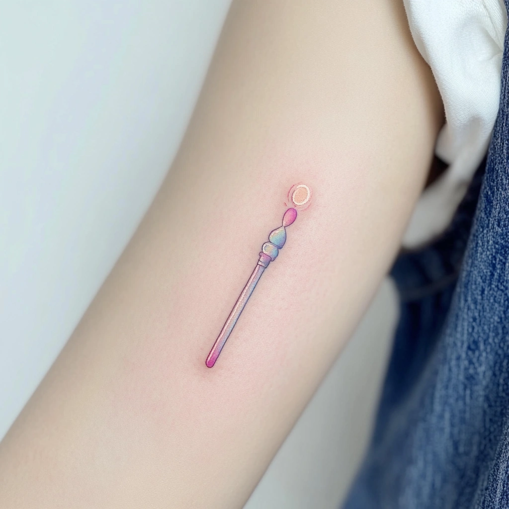 Tatuaje Estilo Anime Kawaii