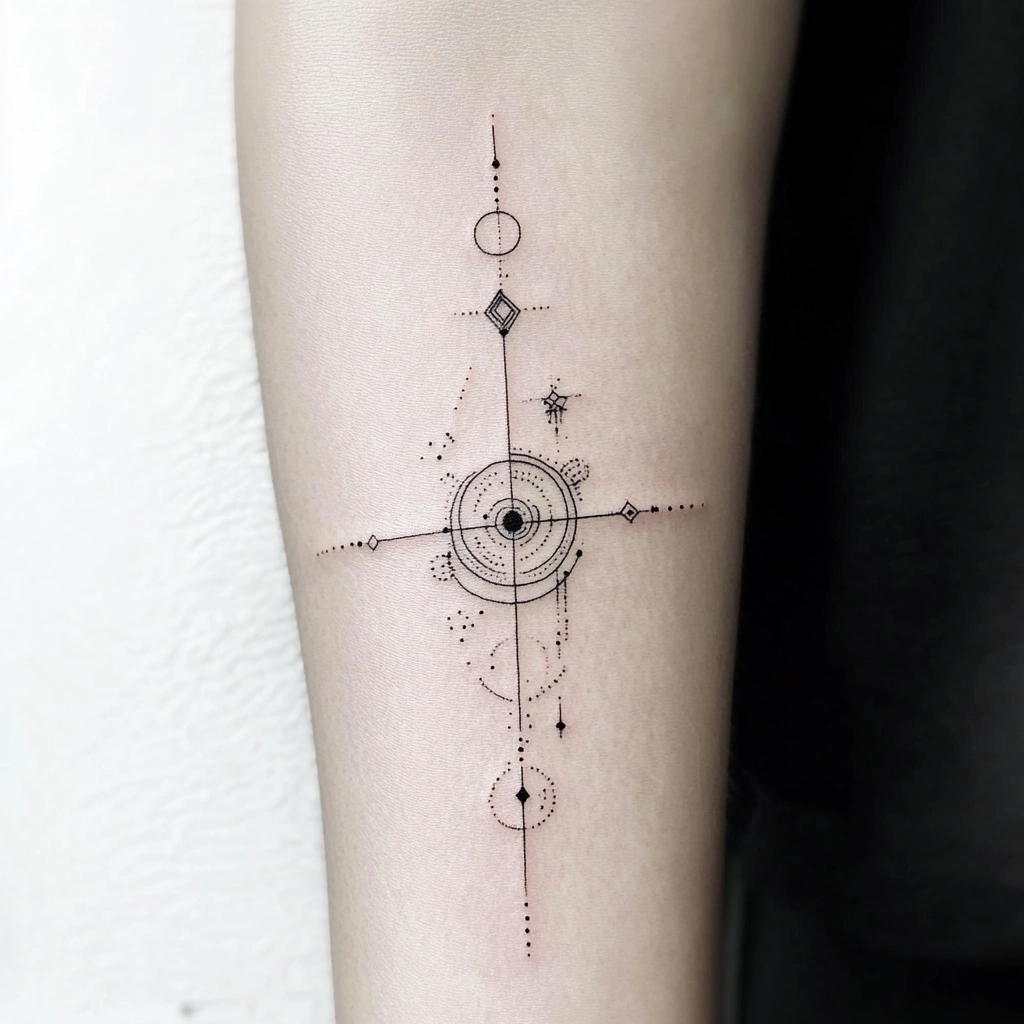 Tatuaje Estilo Fine Line